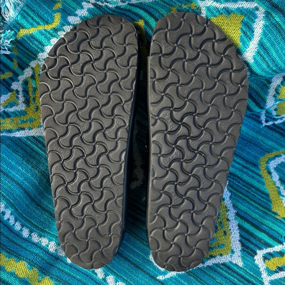 Birkenstock x Lingua Franca “Give A Damn” Leather Sandals size US 11-11.5 EU42 - Picture 4 of 14